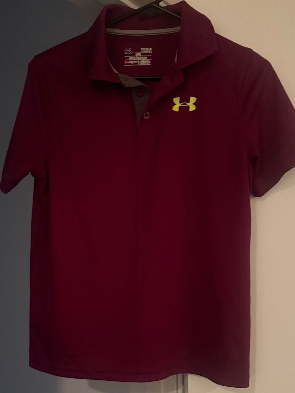 Under Armour kids golf polo
